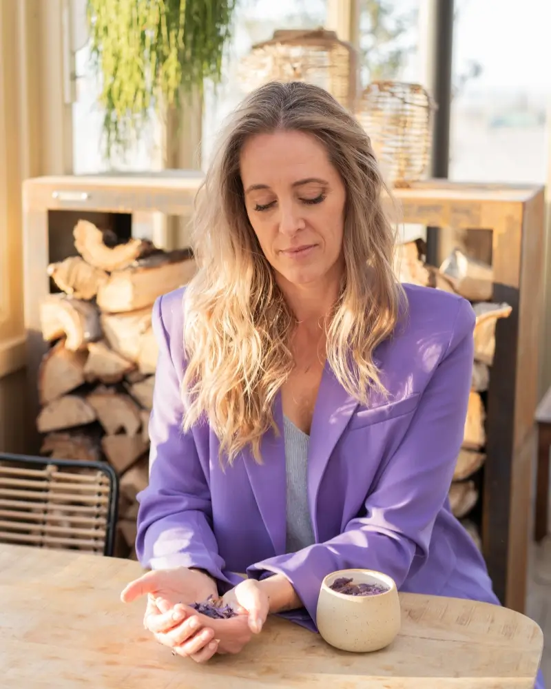 Blauwe lotus thee blauwe lotus tinctuur